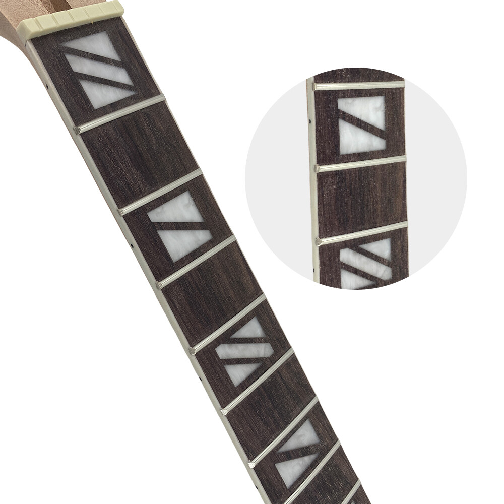 1Set 22 Fret 24.75inch Mahogany Guitar Body Guitar Neck Rosewood Fretboard
