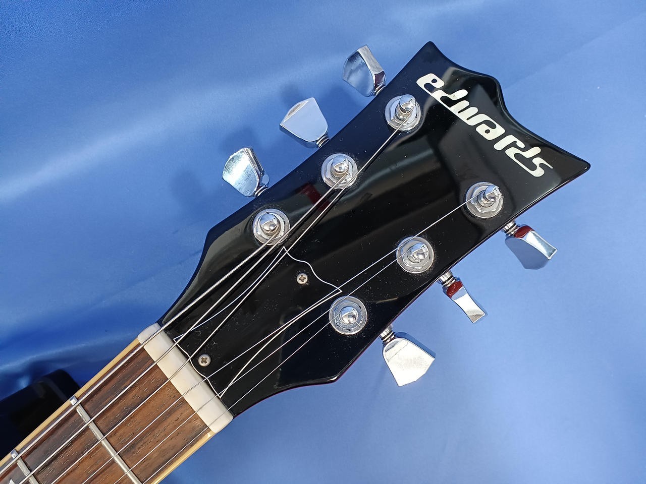 [Edwards] E-MA-98 ALOHA KEN Electric Guitar Used w/ Gig Bag Shipping From Japan