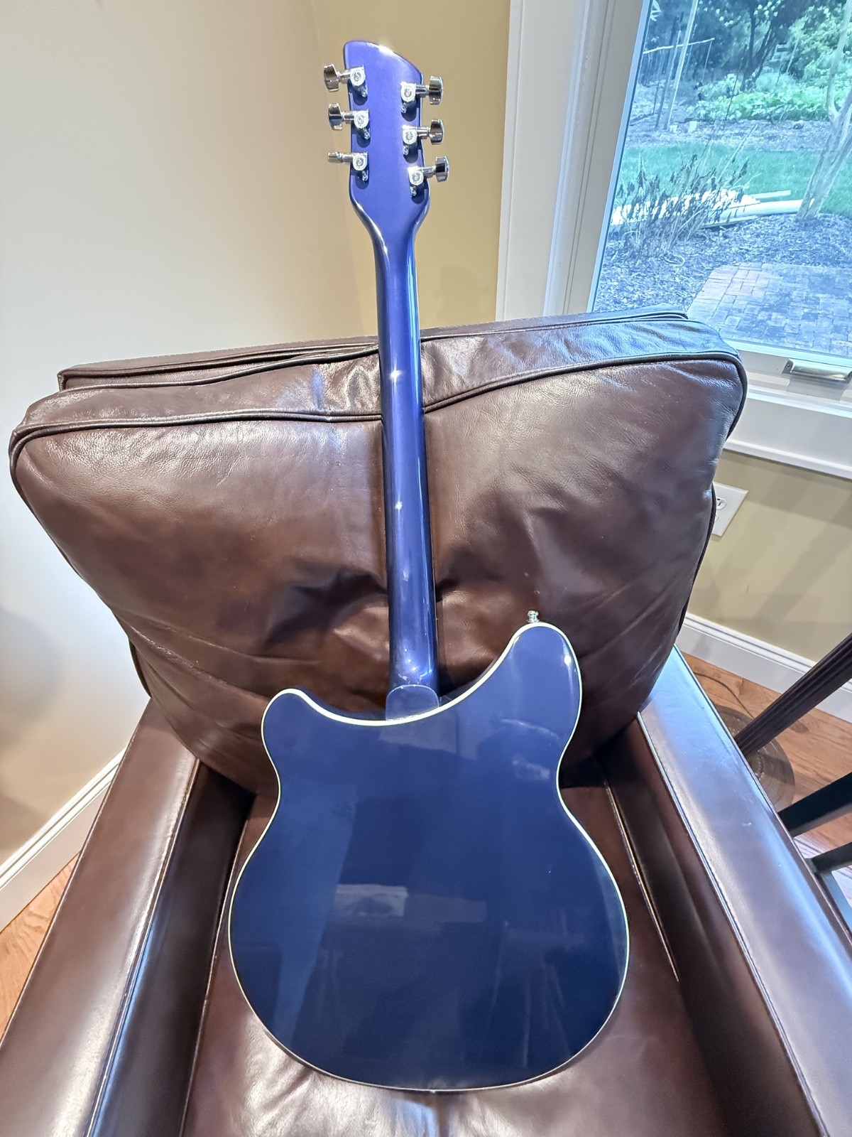 Rickenbacker 360 Jetglo Classic 6 String Electric Guitar Rare Finish MIDNIGHT BL
