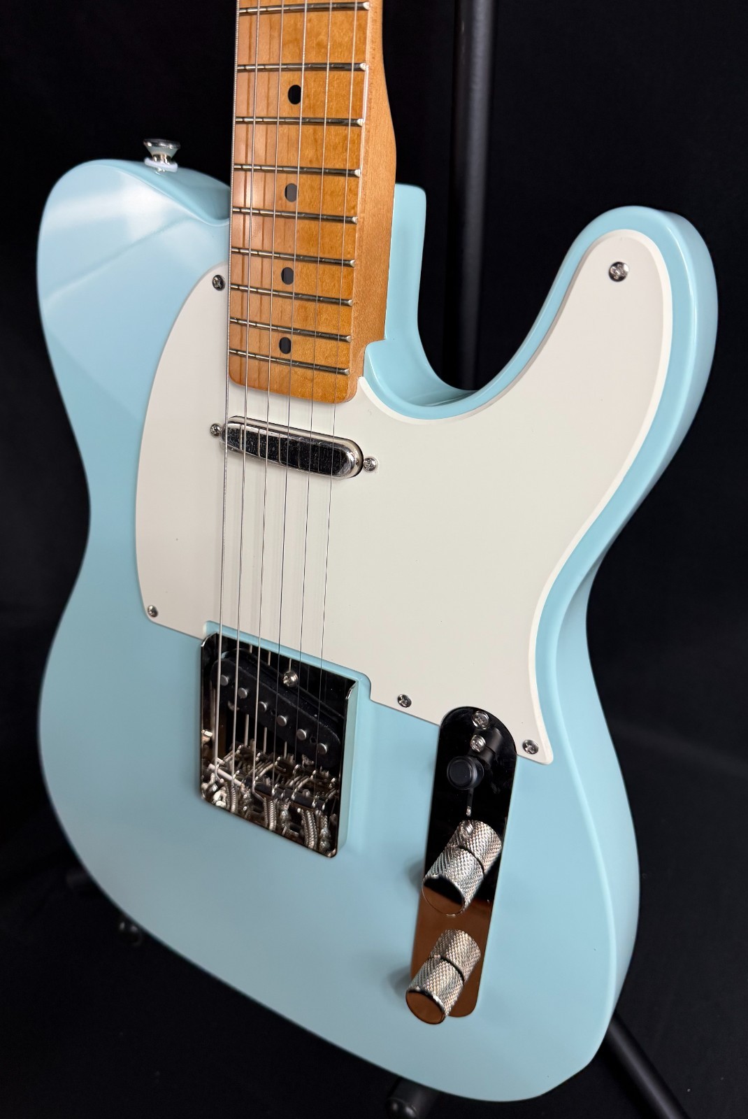 Squier Classic Vibe 50’s Telecaster Electric Guitar Sonic Blue Finish (003)