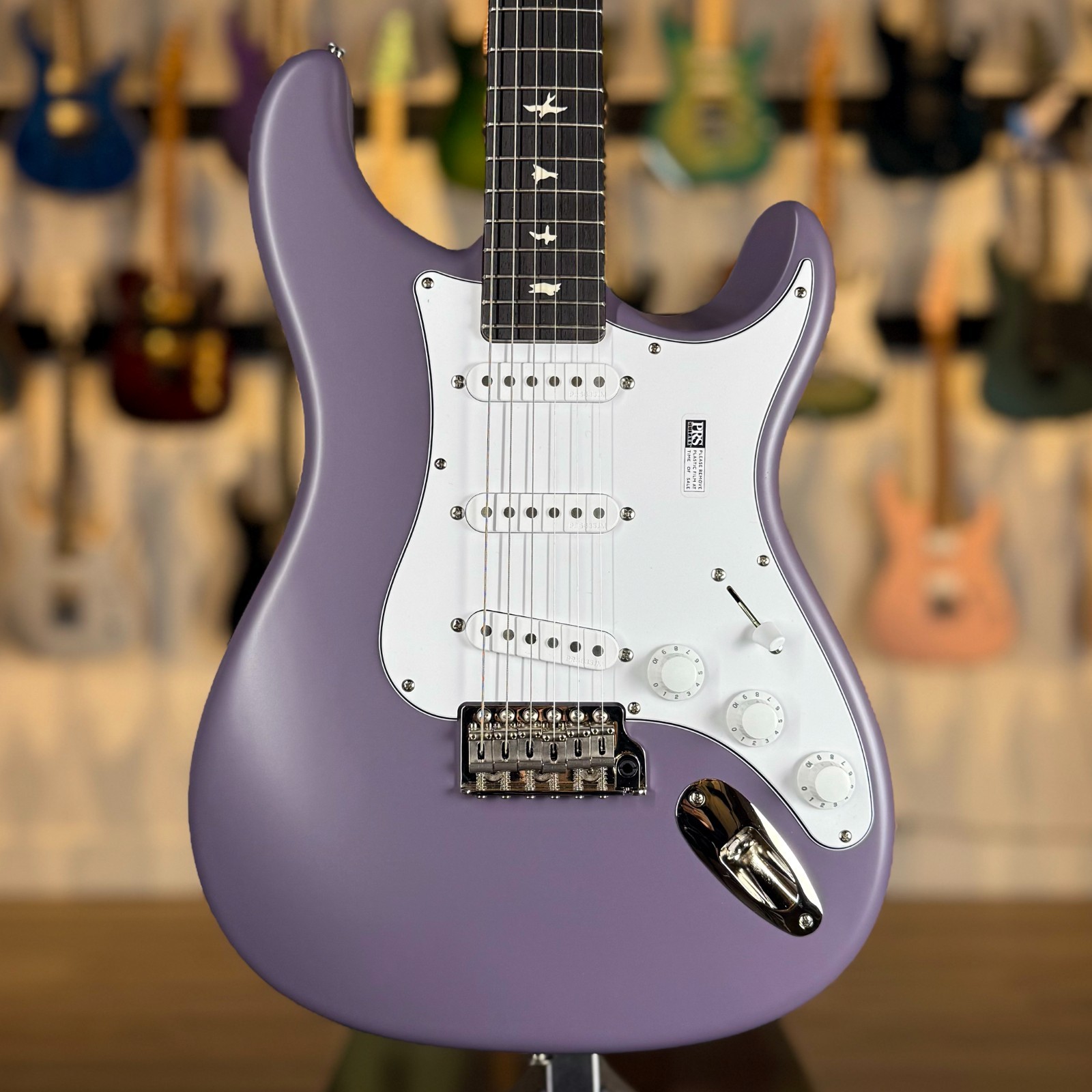 PRS Silver Sky – Black Satin Plum *New Color* – Custom Shop Stratocaster