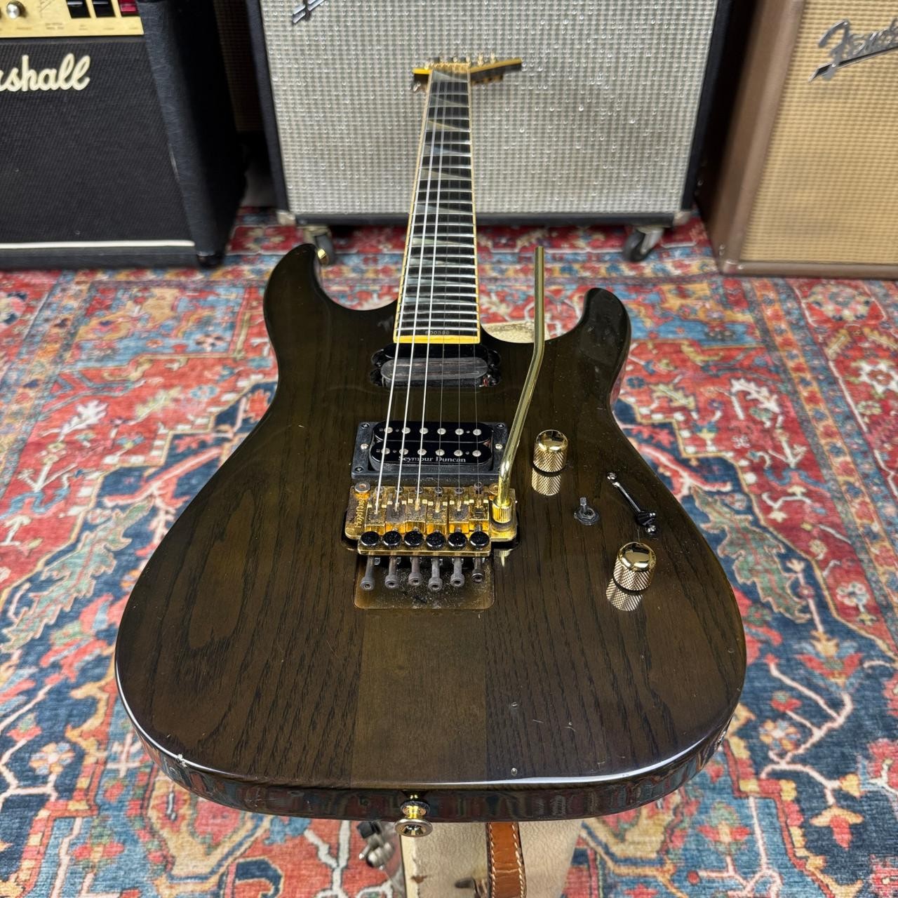 Grover Jackson Soloist SL.I-190 Transparent Metallic Blue Floyd – 1996