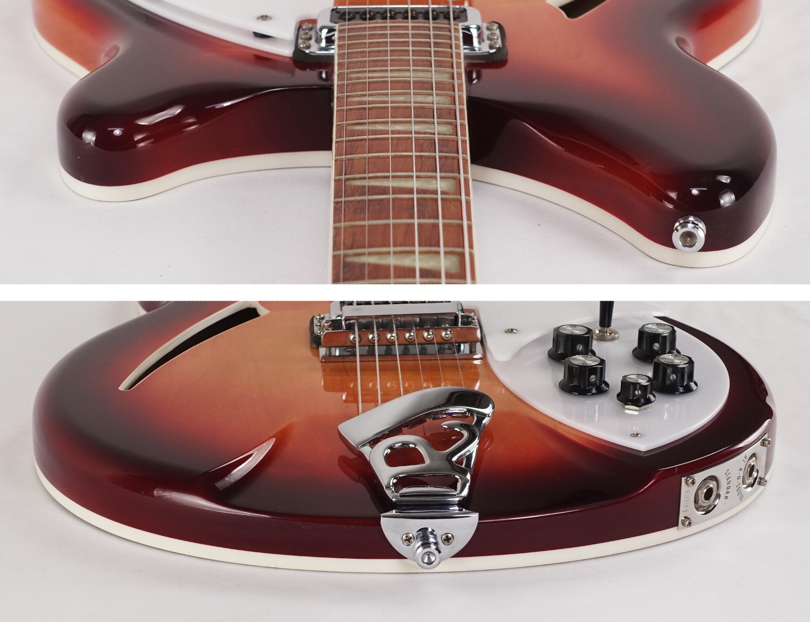 1998 Rickenbacker 360 Fireglo Cherry Sunburst with Hardshell Case