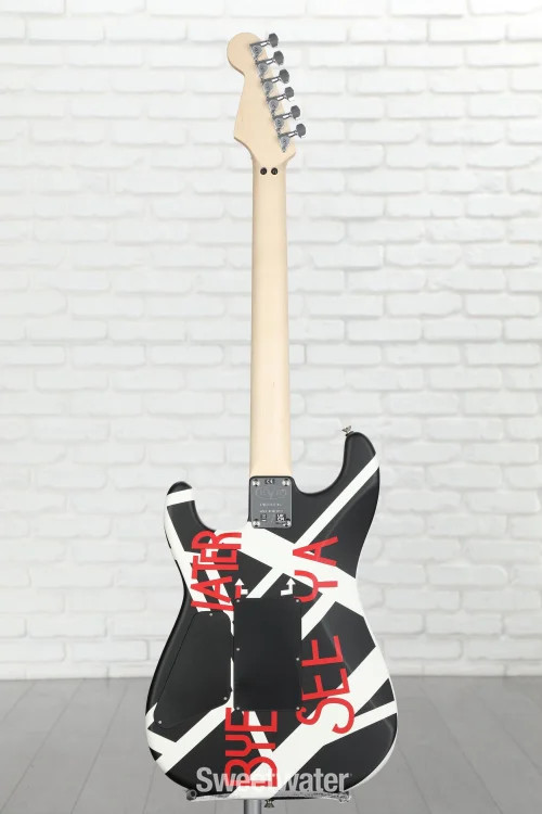 EVH Striped Series Circles Electric Guitar – Crop Circles