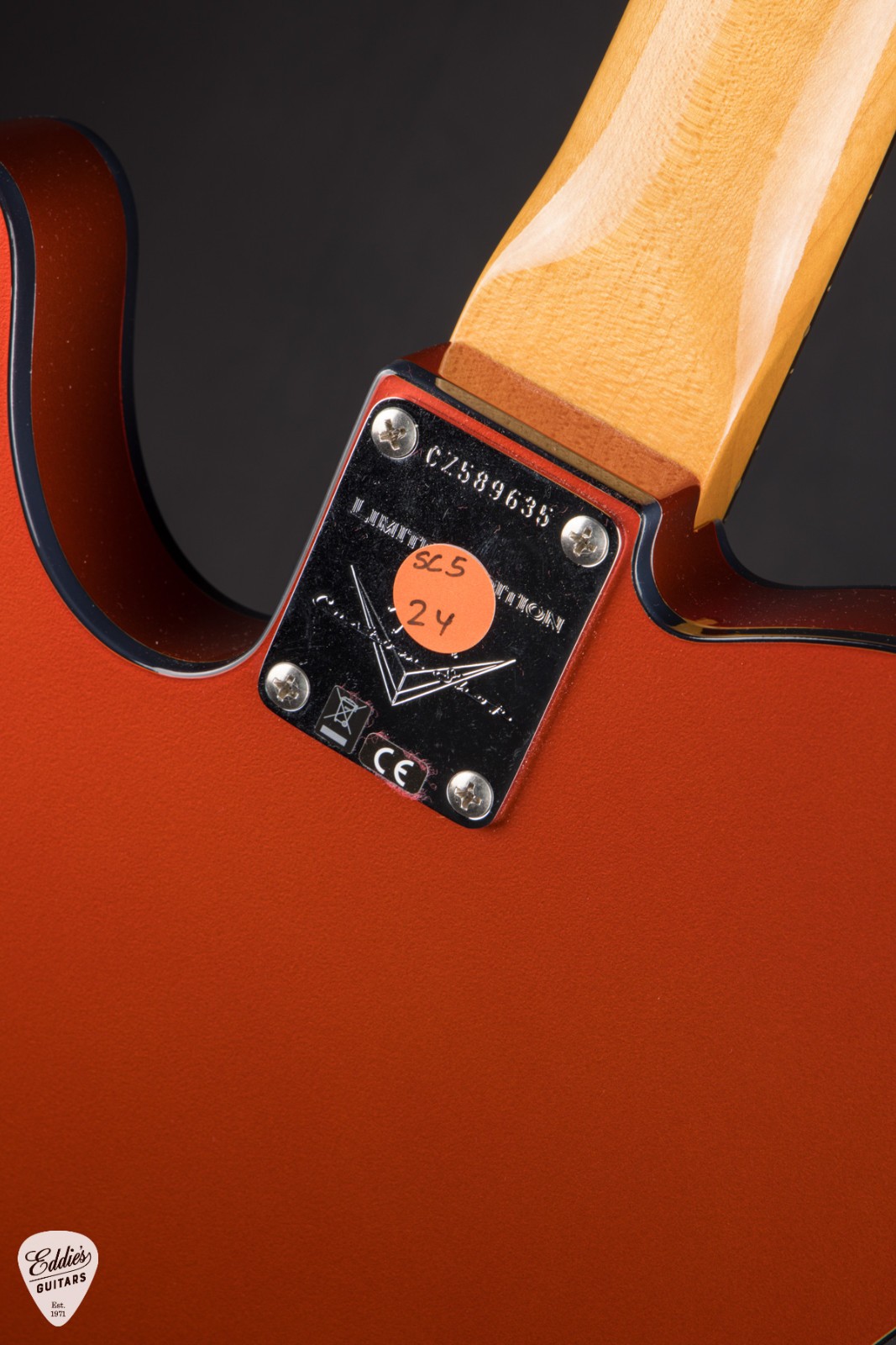 Fender Custom Shop Limited Edition CuNiFe Time Capsule Tele – Candy Tangerine