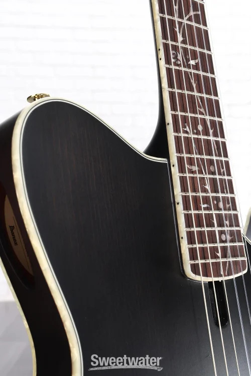 Ibanez TOD10N Tim Henson Signature Nylon-string Acoustic-electric Guitar – Black