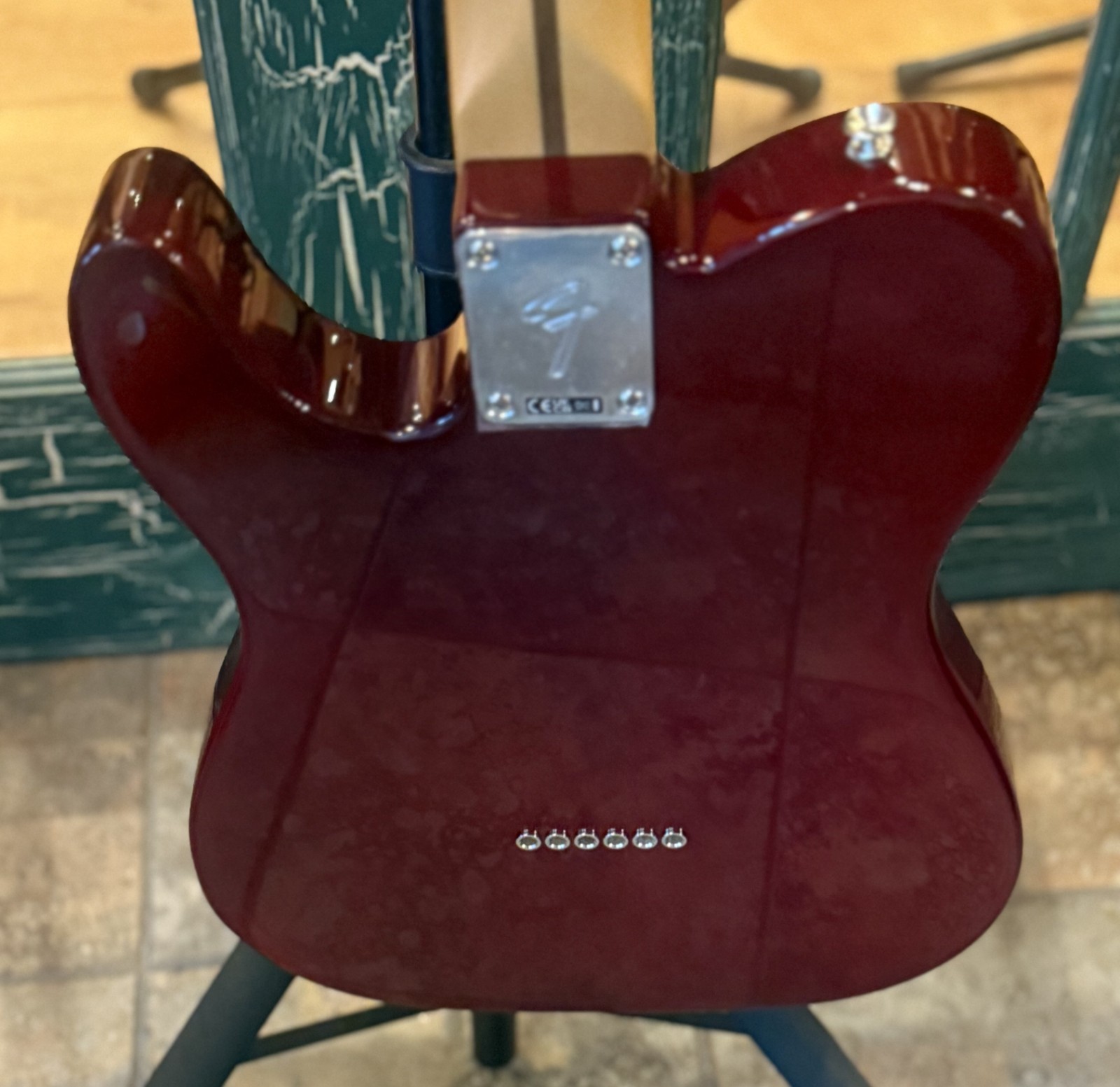 2026 Fender Player II Telecaster Mexi Electronic Guitar Transparent Cherry