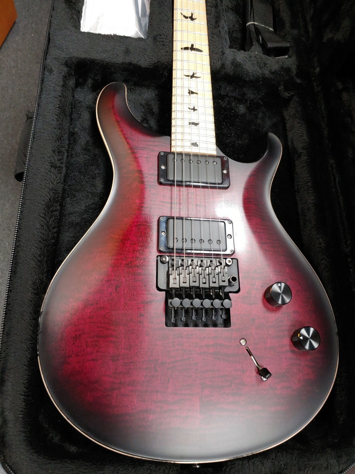 Dustie Waring PRS DW CE 24 Signature Burst Guitar w/ Case NICE!