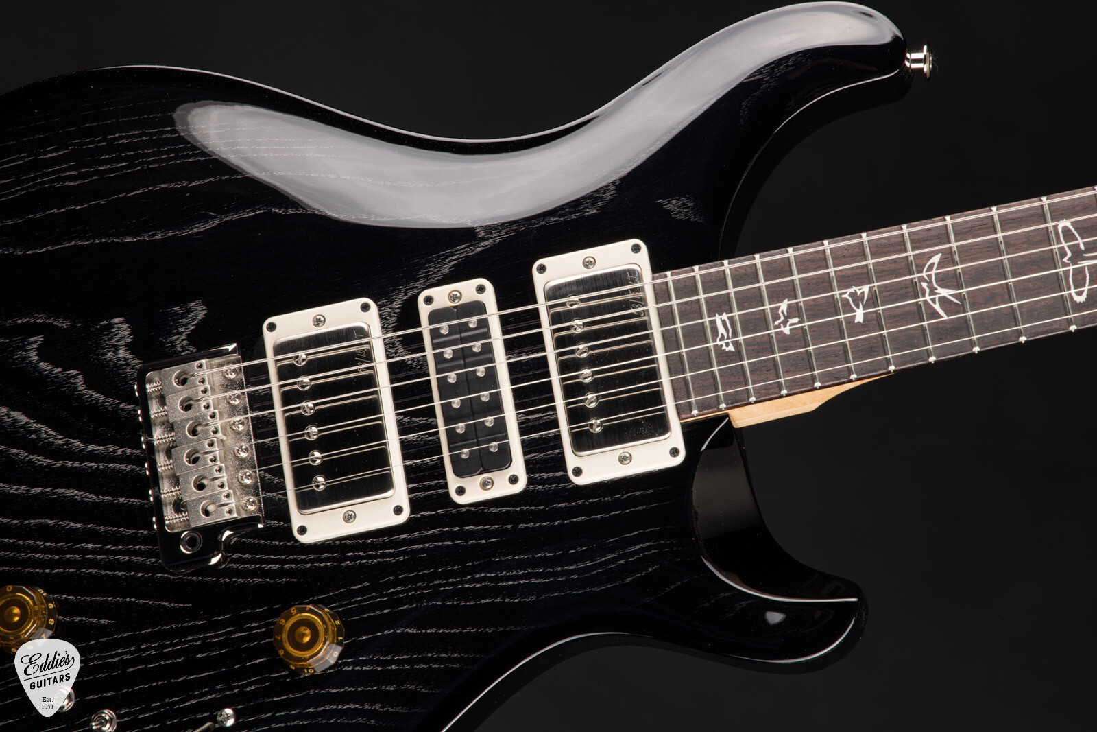 PRS S2 Swamp Ash Special – Black Doghair Smokeburst #405373