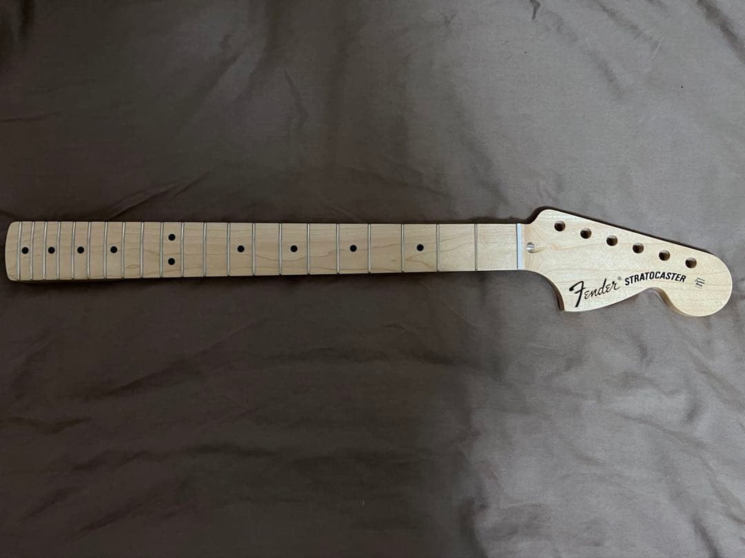 Fender Head CBS Strat Neck 70s Style Maple U-Shape 21F Used