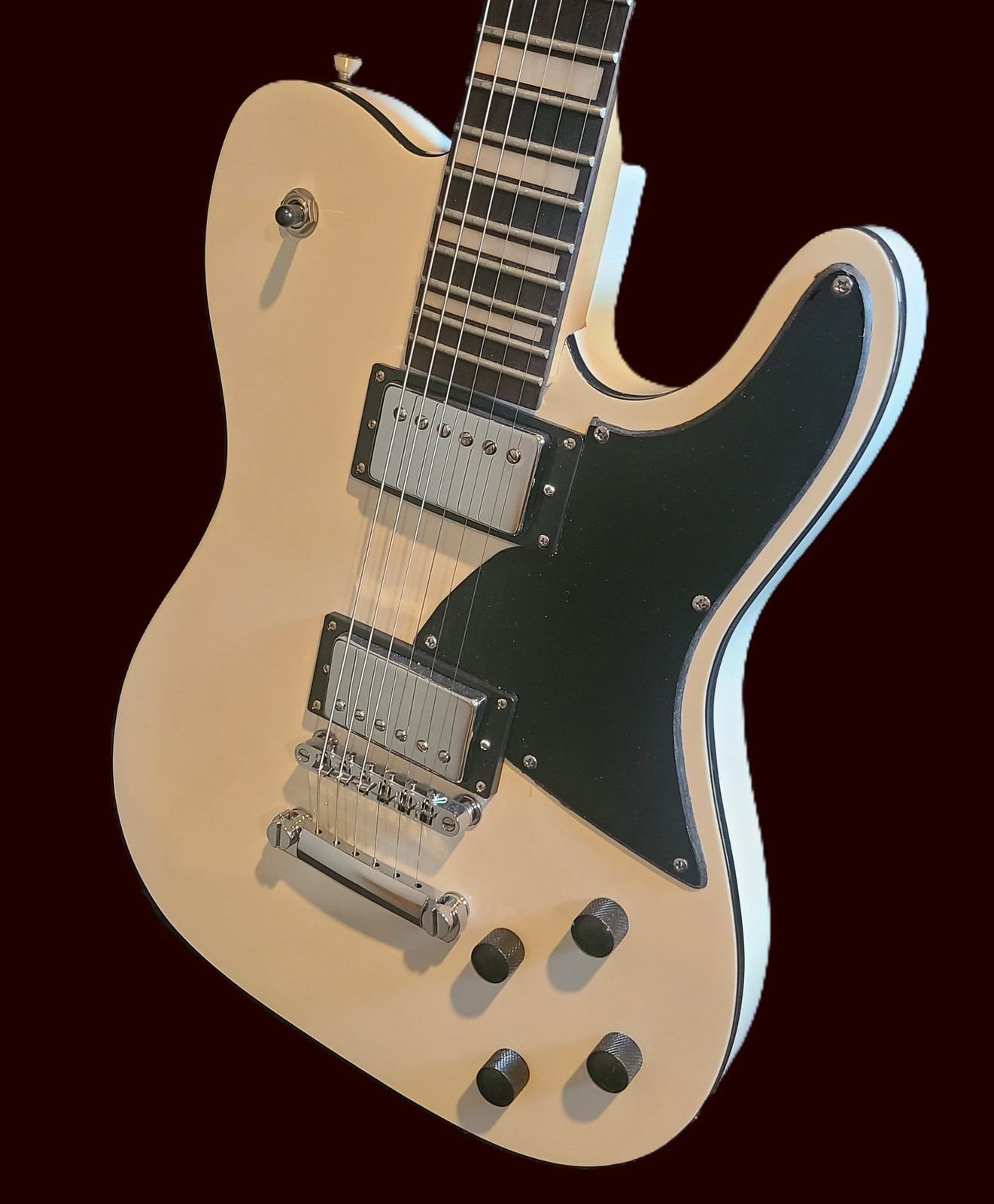 Southwest Acoustics White Telecaster Delxue Chrome Hardware Full Set Up