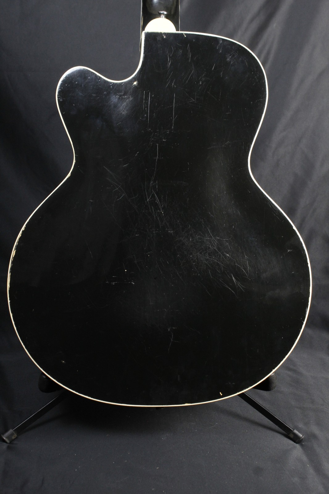 1960 Silvertone H1427 Espanada Black Hollowbody Electric Guitar Harmony H62