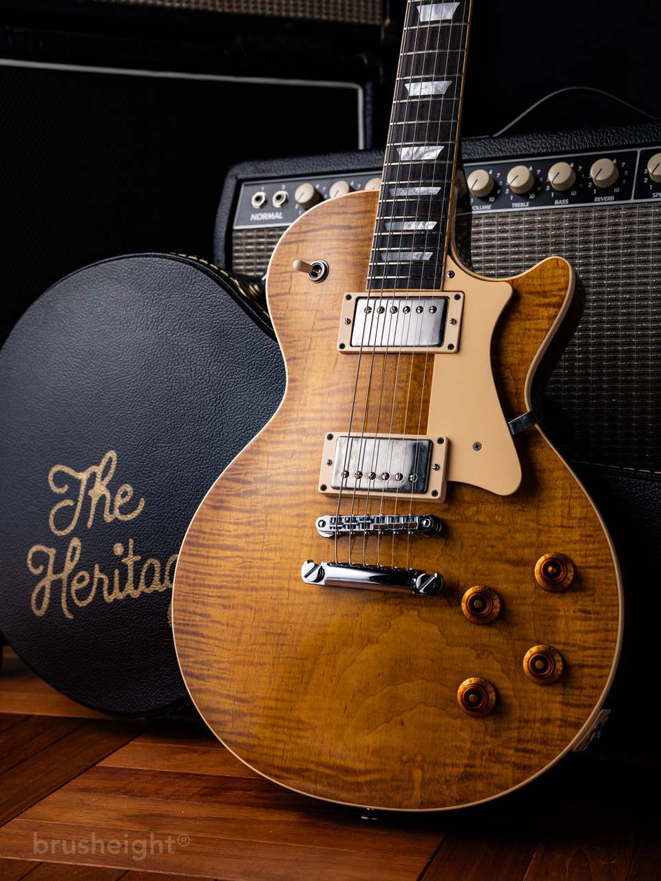 Heritage H 150 Classic Amber 2013 Made in USA Electric Guitar