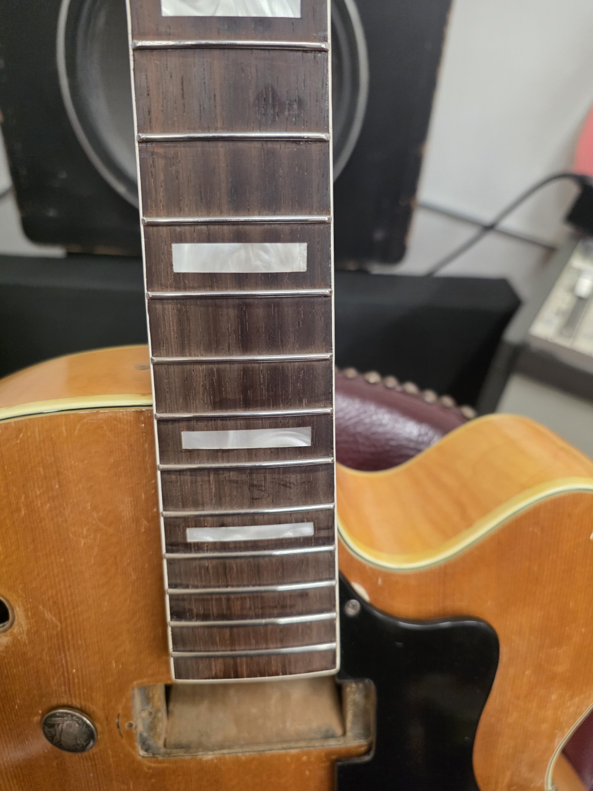 Guild X150 Modified Husk Rare Original Blonde Finish 1961