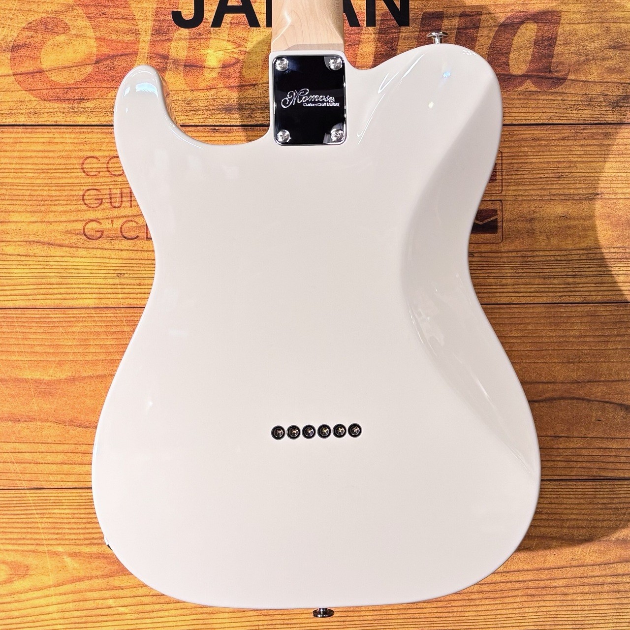 Momose MT1/R Olympic White Electric Guitar 3.4kg 2026 Model Used