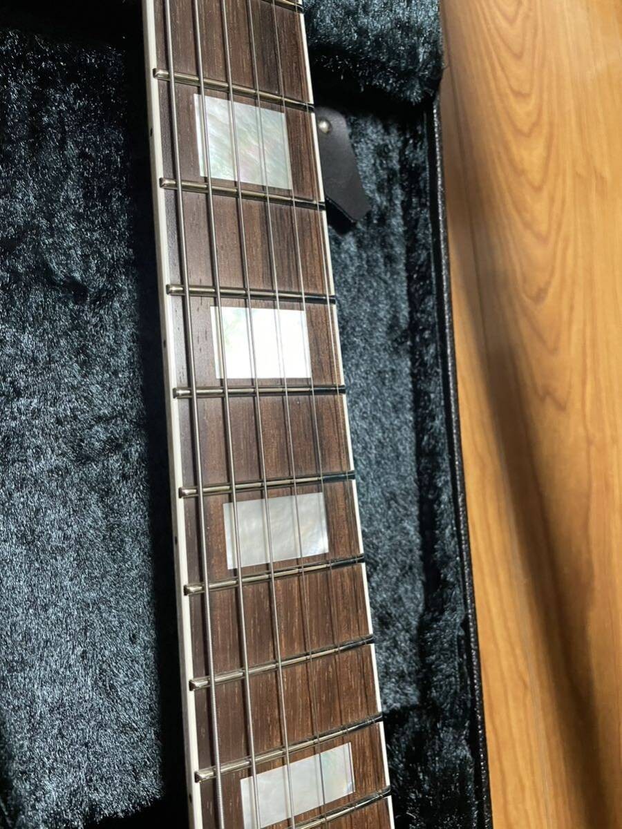 Flame Core Top Esp Custom Made Flying V Jacaranda Fingerboard