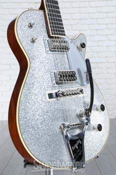Gretsch G6129T-59 Vintage Select Edition ’59 Duo Jet – Silver Sparkle