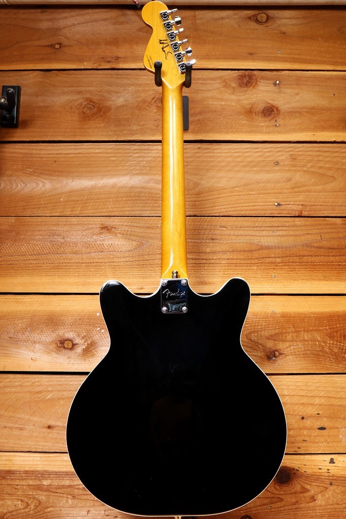 Fender Modern Player Coronado II Semi-Hollow Body Guitar 2014 – Black 07630