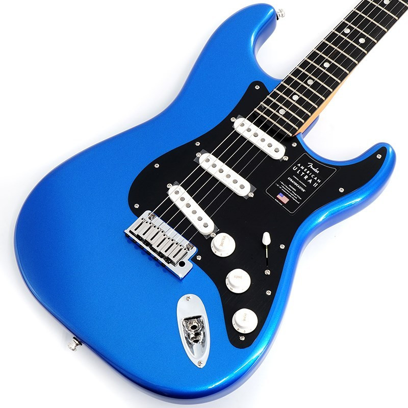 Fender American Ultra II Stratocaster (Noble Blue/Ebony) New Electric Guitar
