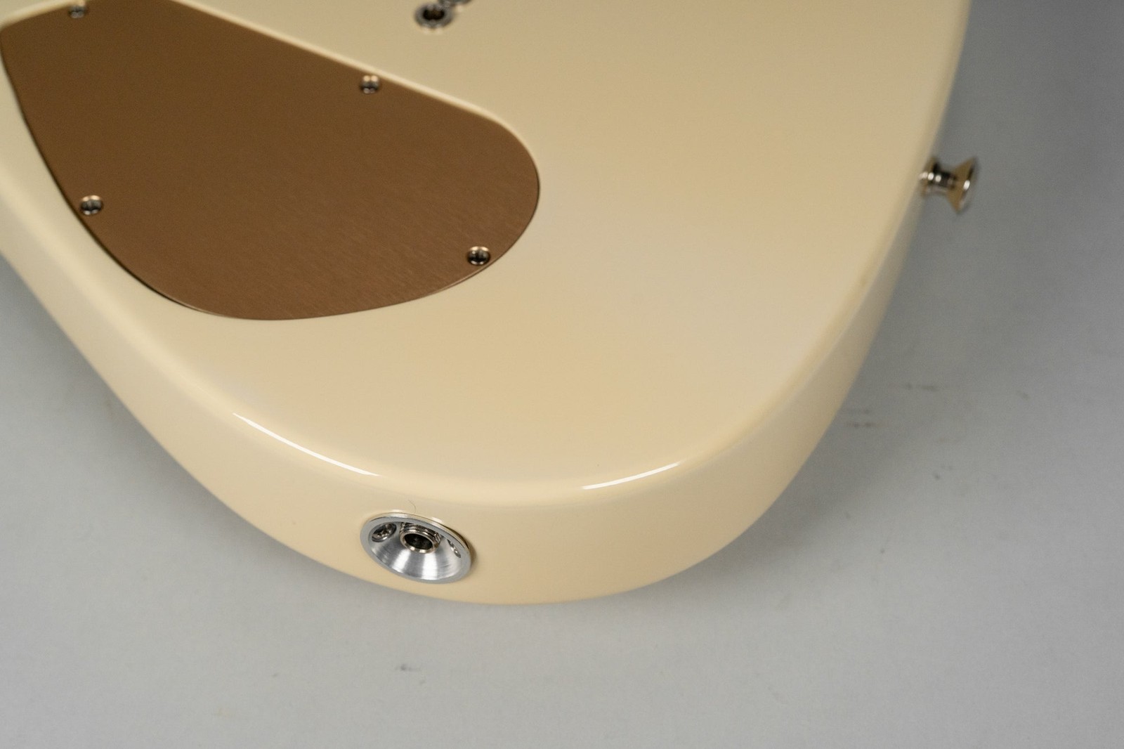 2015 Asher Guitars GT-3 Antique White Lollar Gold Foils w/OHSC