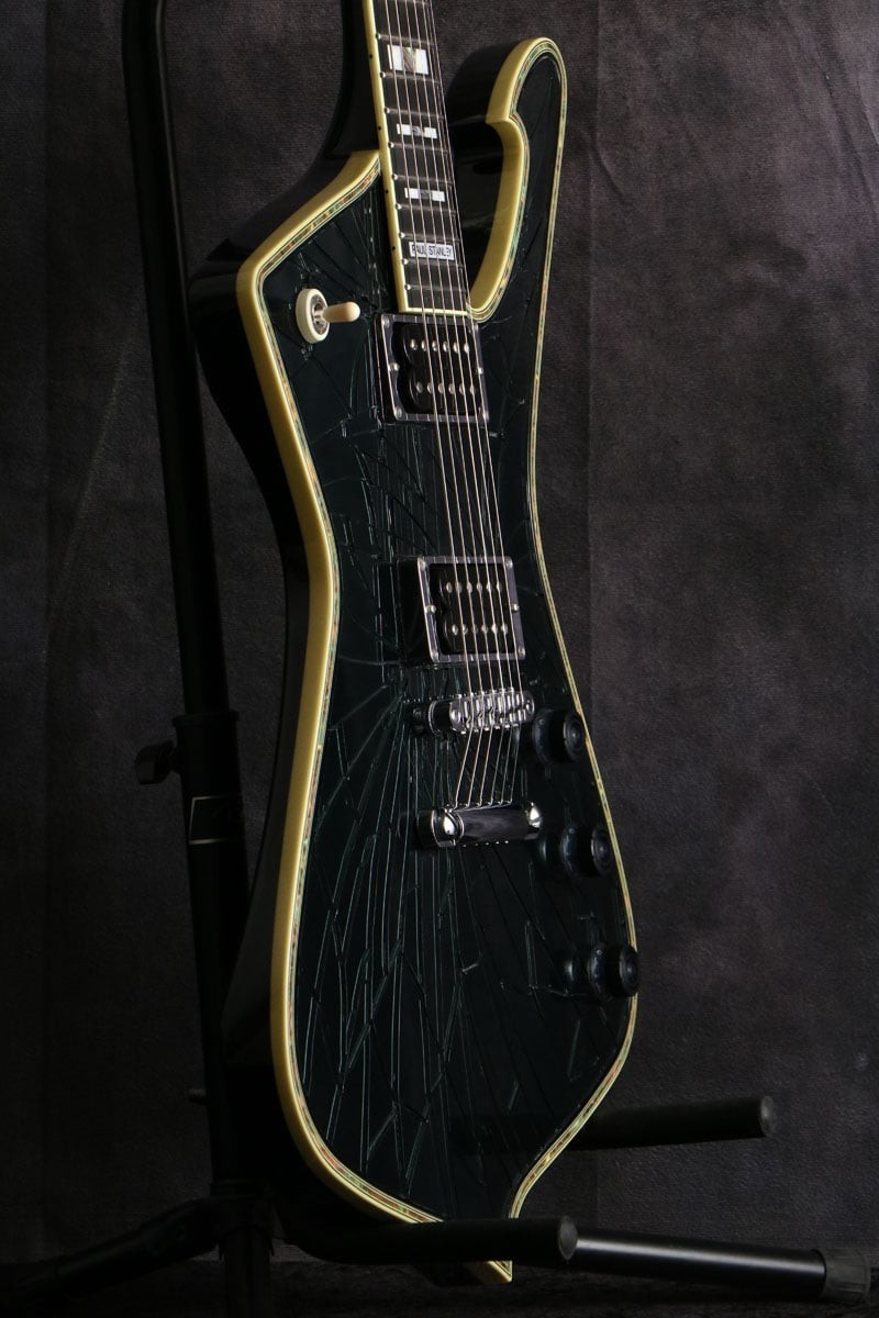 IBANEZ / Paul Stanley Signature Limited Model PS3CM Black Cracked Mirror Top