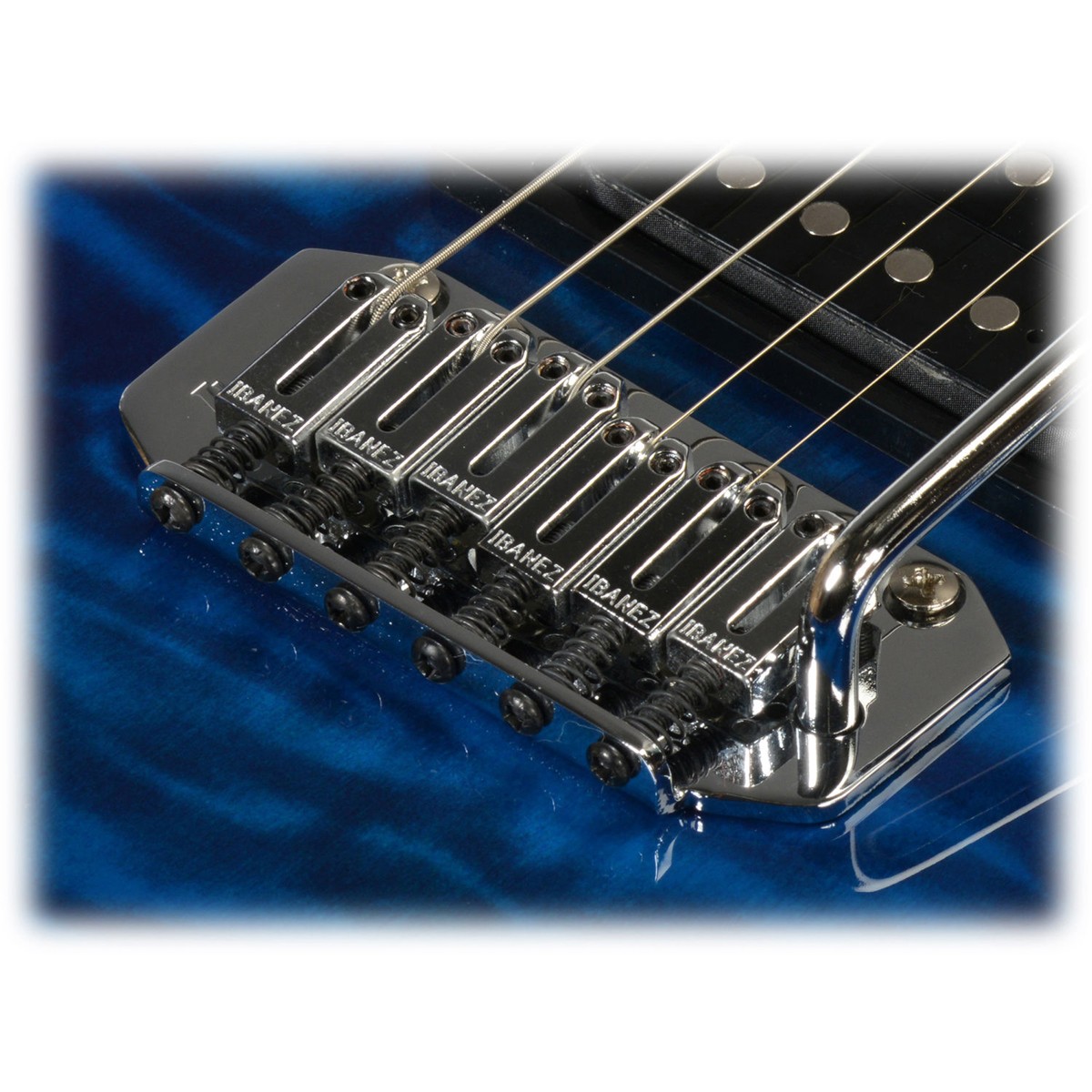 Ibanez GIO Series GRX70QA Electric Guitar, Rosewood Fretboard, Transparent Blue