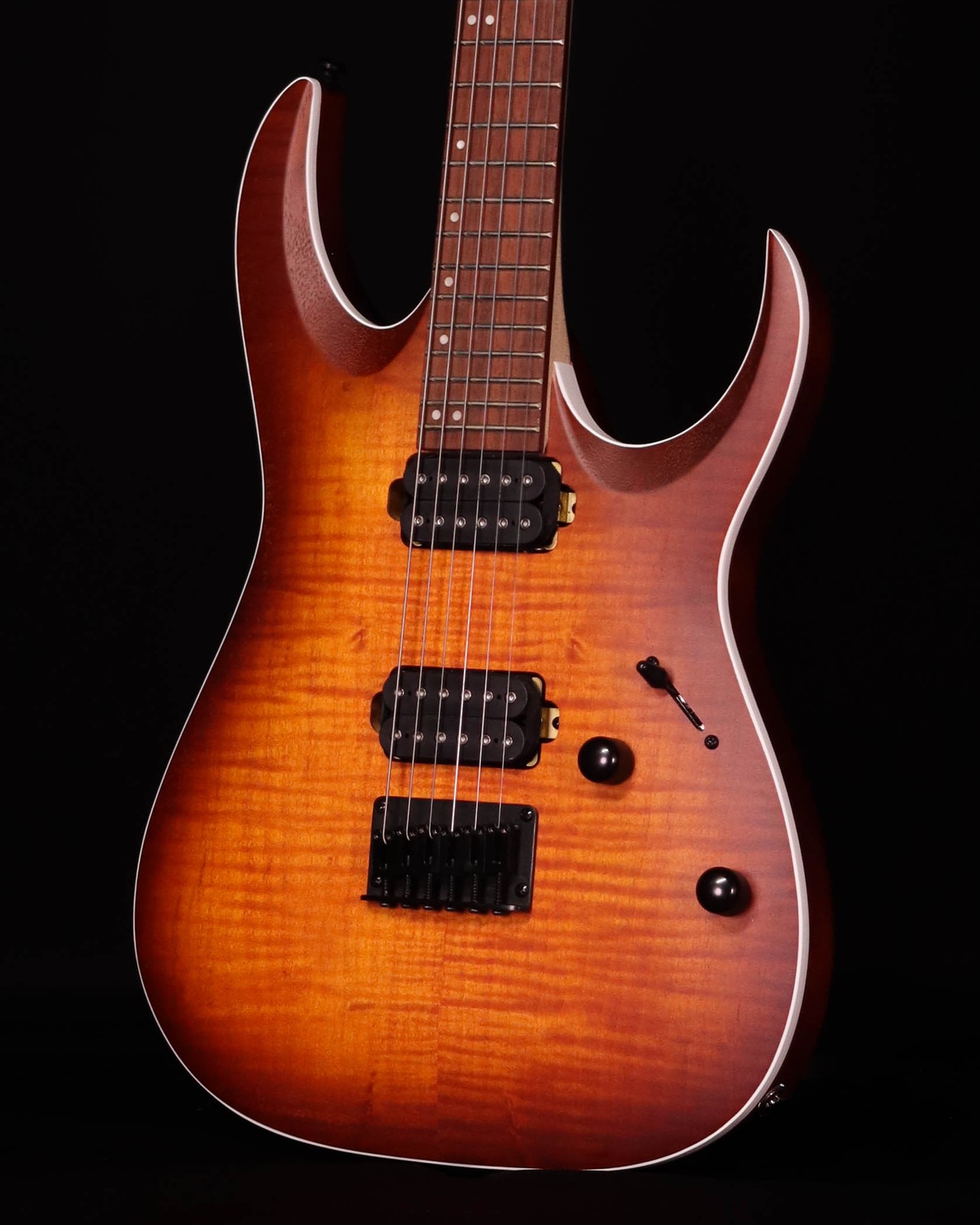 Ibanez RGA42FM Flame Maple Top Electric, Dragon Eye Flat