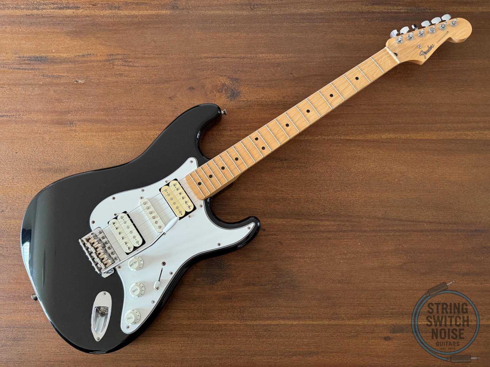 Fender Stratocaster, Black, HSH, 2013, Hard to Find Model, MIJ