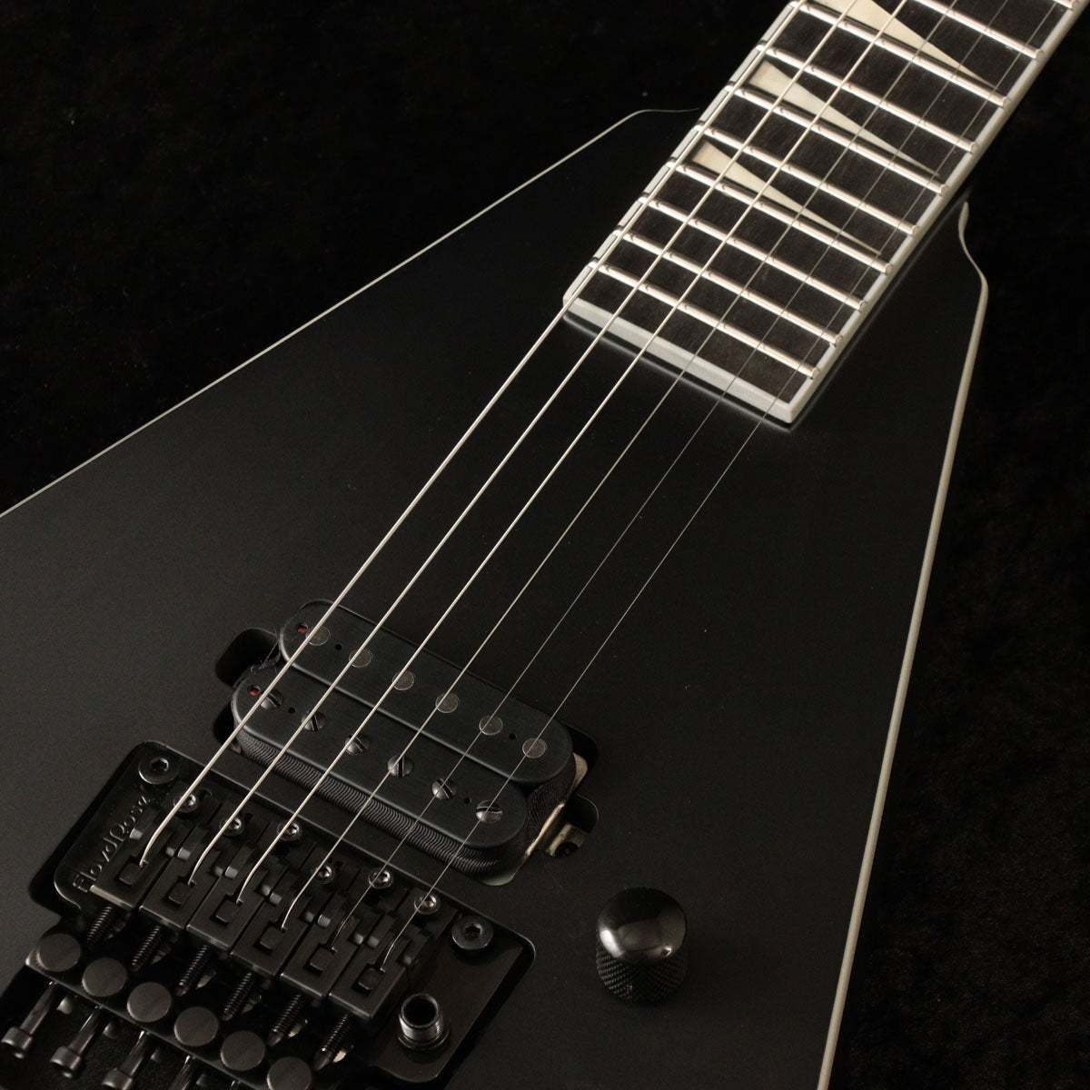 Jackson Pro Plus Pure Metal Limited Edition Rhoads RR1A Ebony FB Satin Black Wei