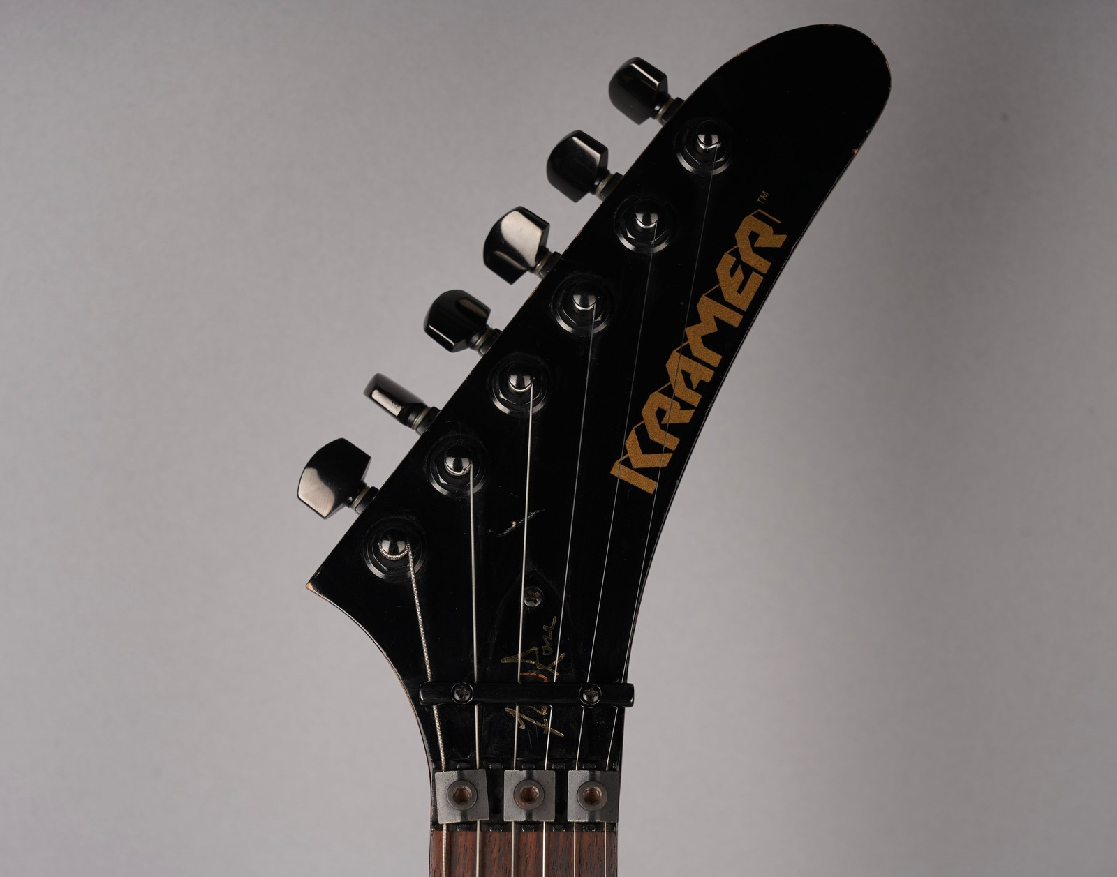 Kramer USA Floyd Rose Signature – 1985 – Black w/OHSC