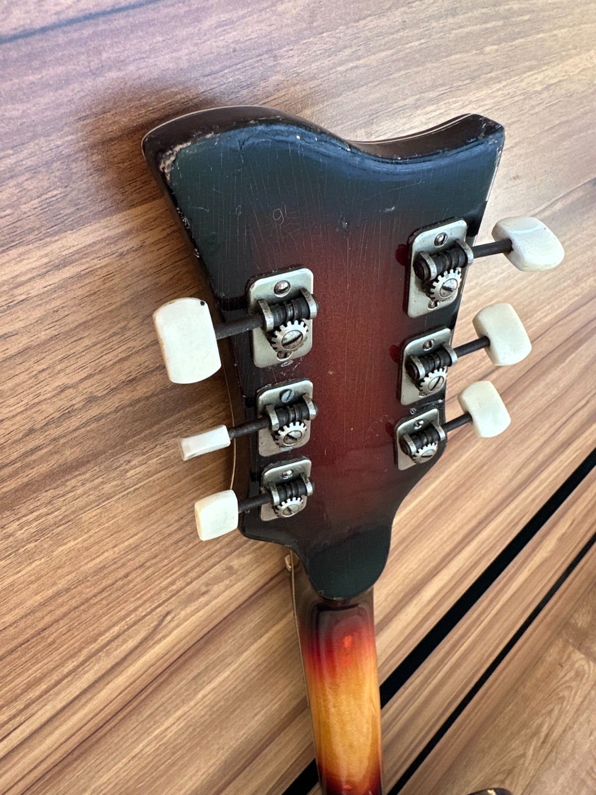 70s Musima Record GDR Germany Electric Guitar Vintage and very Rare