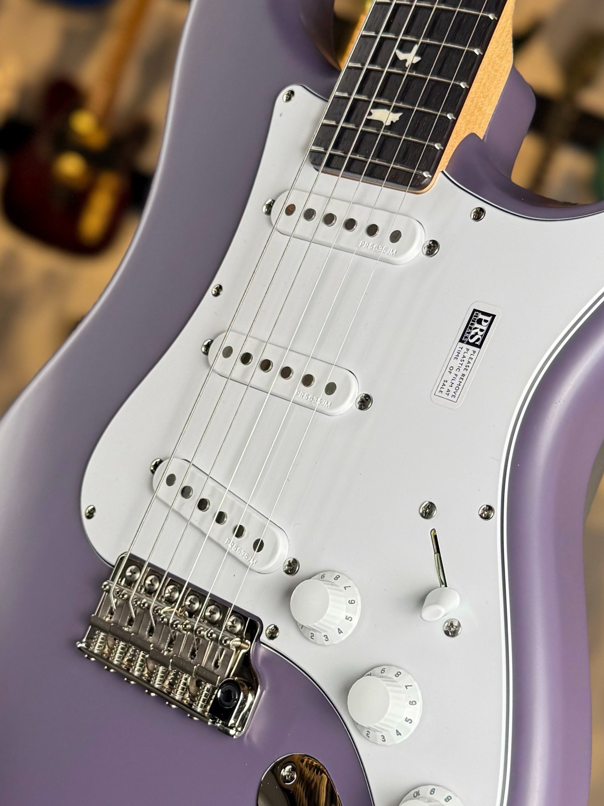 PRS Silver Sky – Black Satin Plum *New Color* – Custom Shop Stratocaster