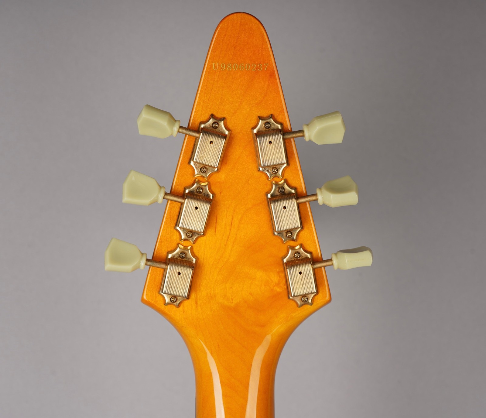 Epiphone ’58 Korina Flying V – 1998 Korea – Natural w/OHSC
