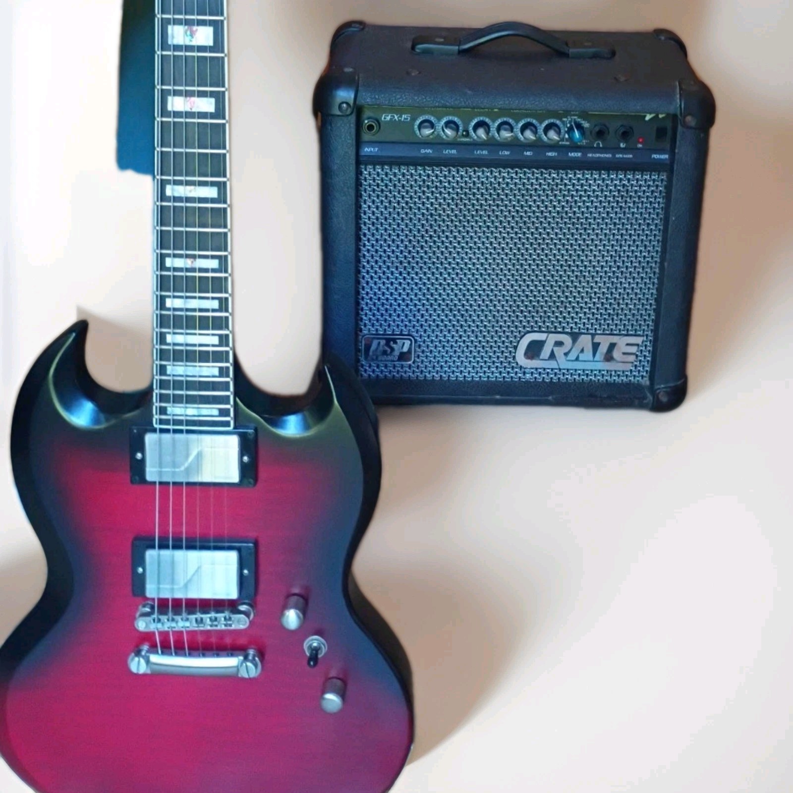Epiphone Les Paul Prophecy (2021) + Crate GFX-15 Amp Bundle – Ready to Play!