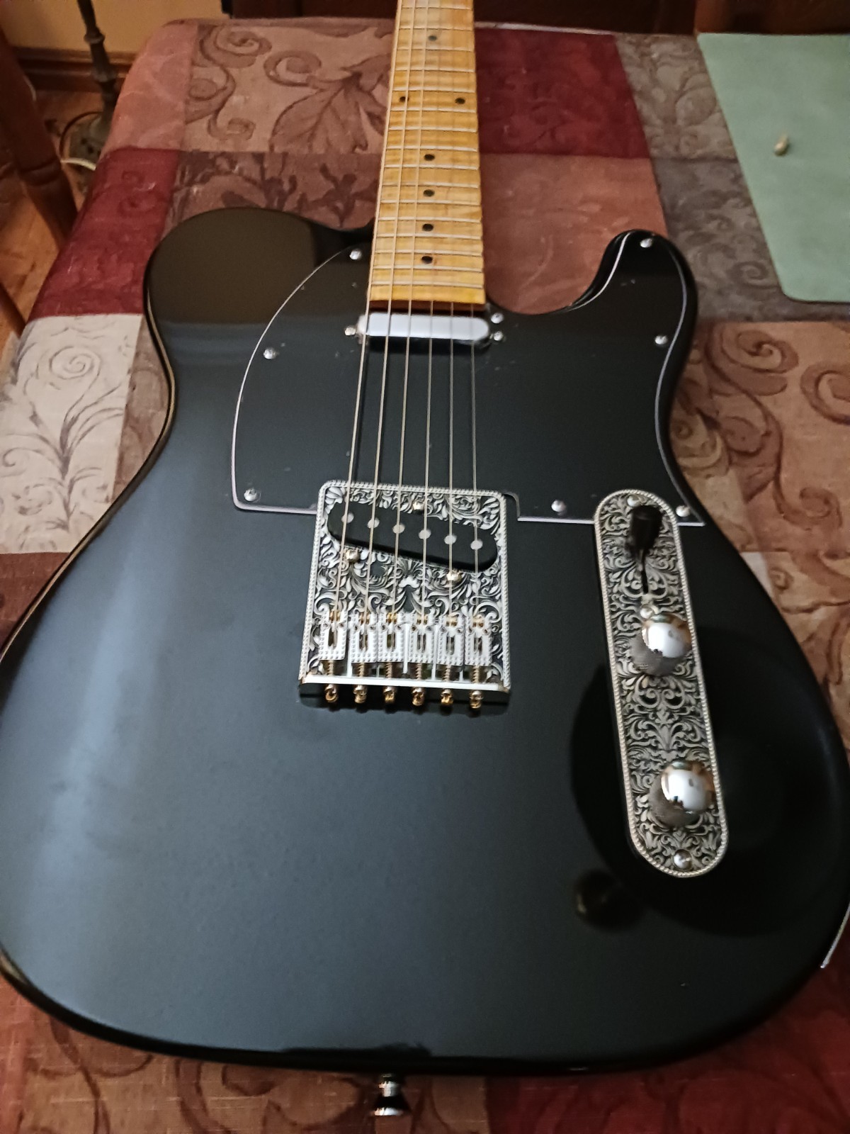 Upgraded Tele Style Electric Guitar