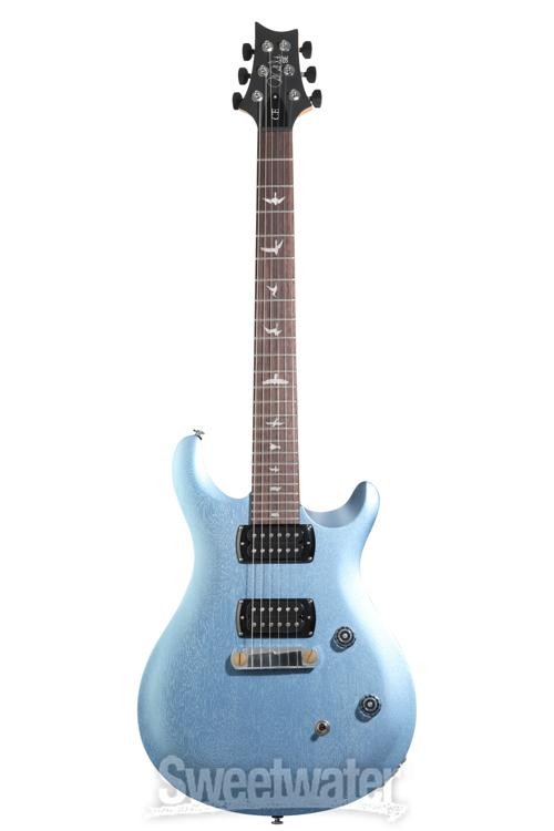 PRS SE CE24 Standard Satin Stoptail Electric Guitar – Ice Blue Metallic