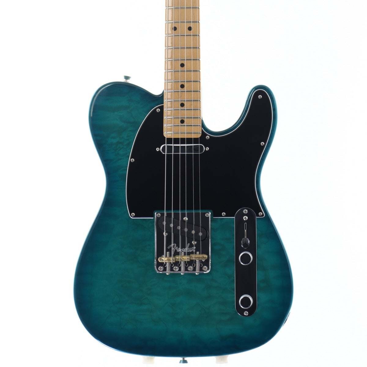 Fender American Showcase QMT Telecaster Aqua Marine Metallic Used