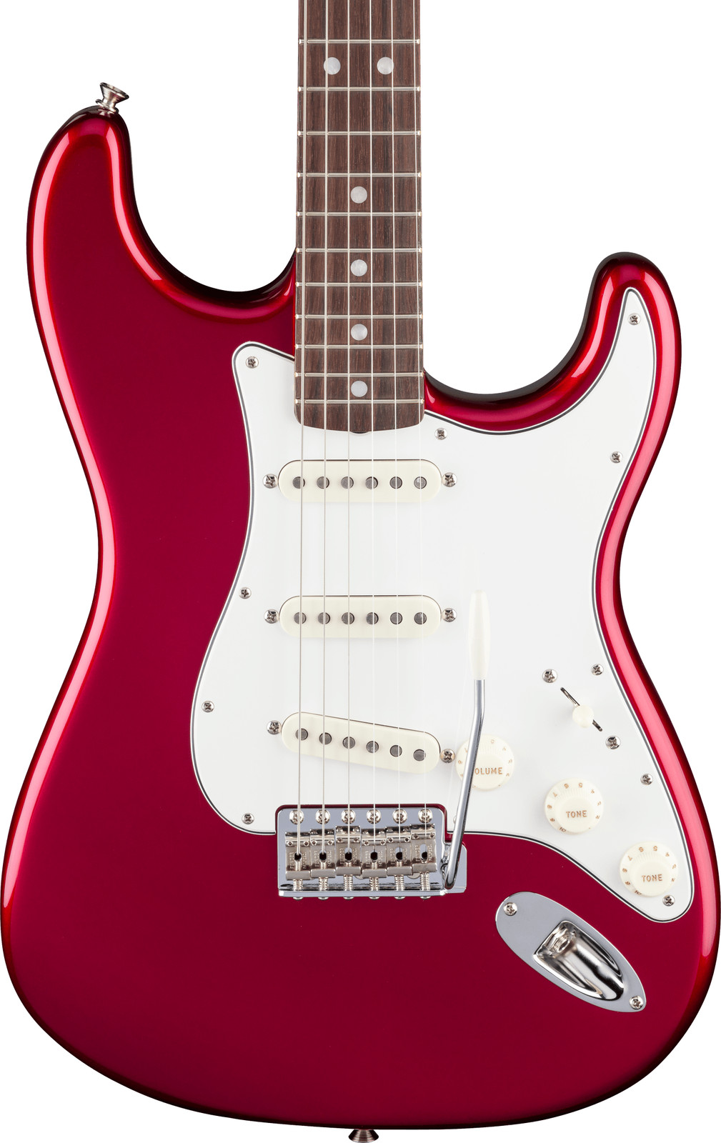 Fender American Vintage II 1965 Stratocaster Round-Lam Rosewood Candy Apple Red