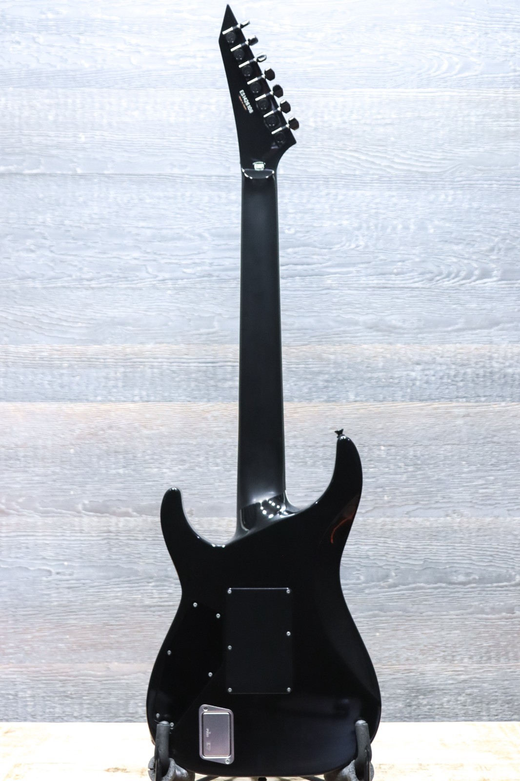 ESP E-II Horizon FR-7 Black with Fishman Fluence Pickups Electric Guitar w/Case