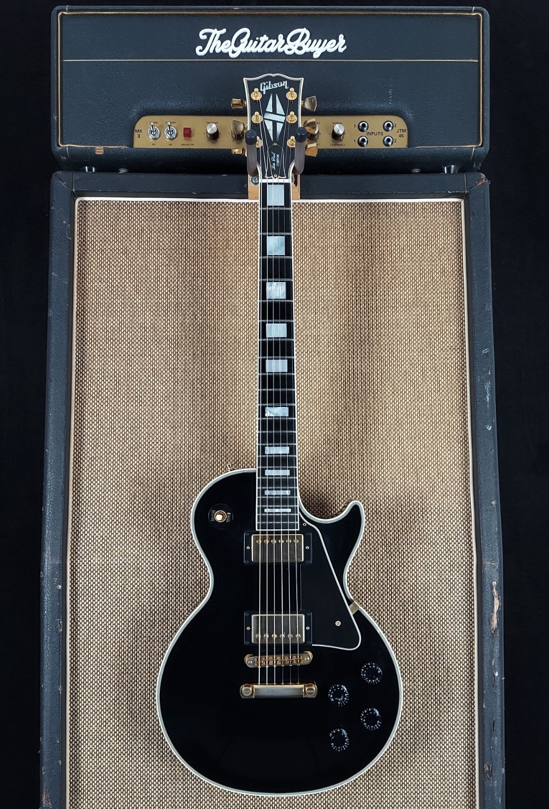 Gibson Custom Shop Les Paul Custom 2012 Iconic Guitar! (399)