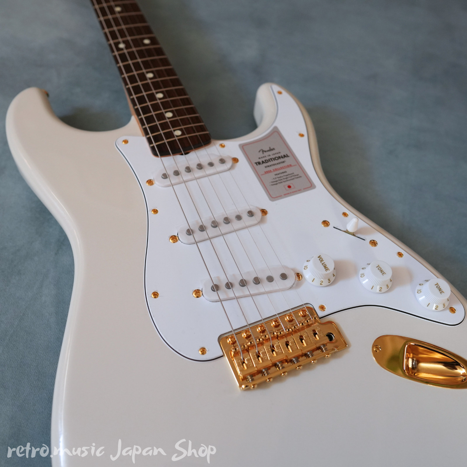 Fender MIJ Traditional 2025 collction 60s Stratocaster Rosewood White Pearl