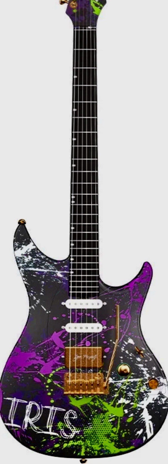 Enya Inspire: Carbon Fiber Super ST Smart Guitar Signature Inspire Iris