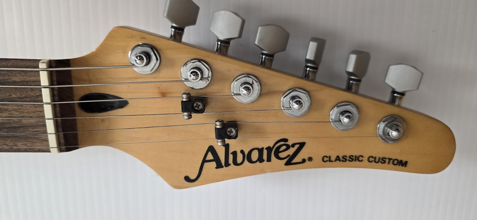 Alvarez Classic Custom Electric Guitar Korea HSS Strat Style Blue
