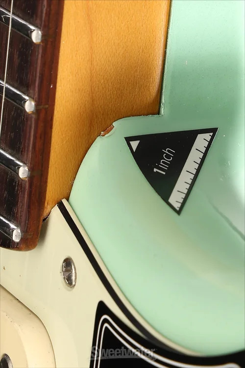 Fender American Ultra Luxe Vintage ’60s Stratocaster Electric Guitar – Surf