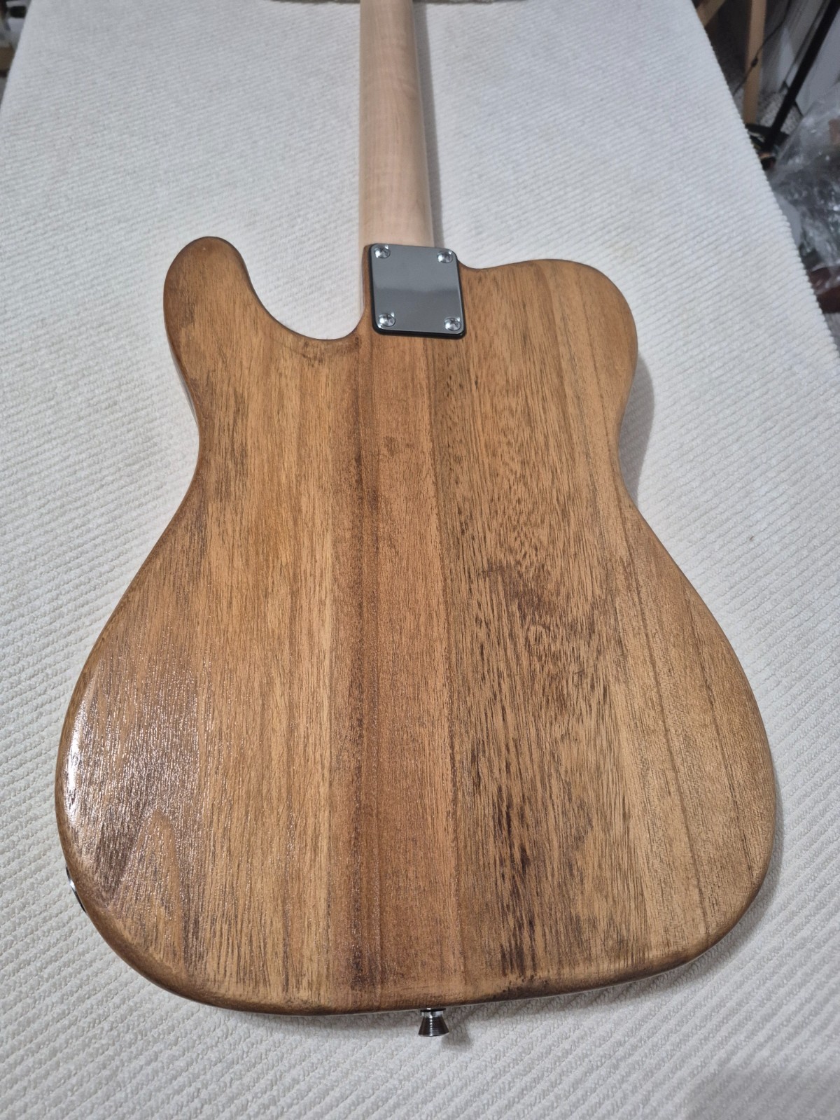 Tele Partscaster Natural Body Maple Neck&New Pups New Electronics Setup