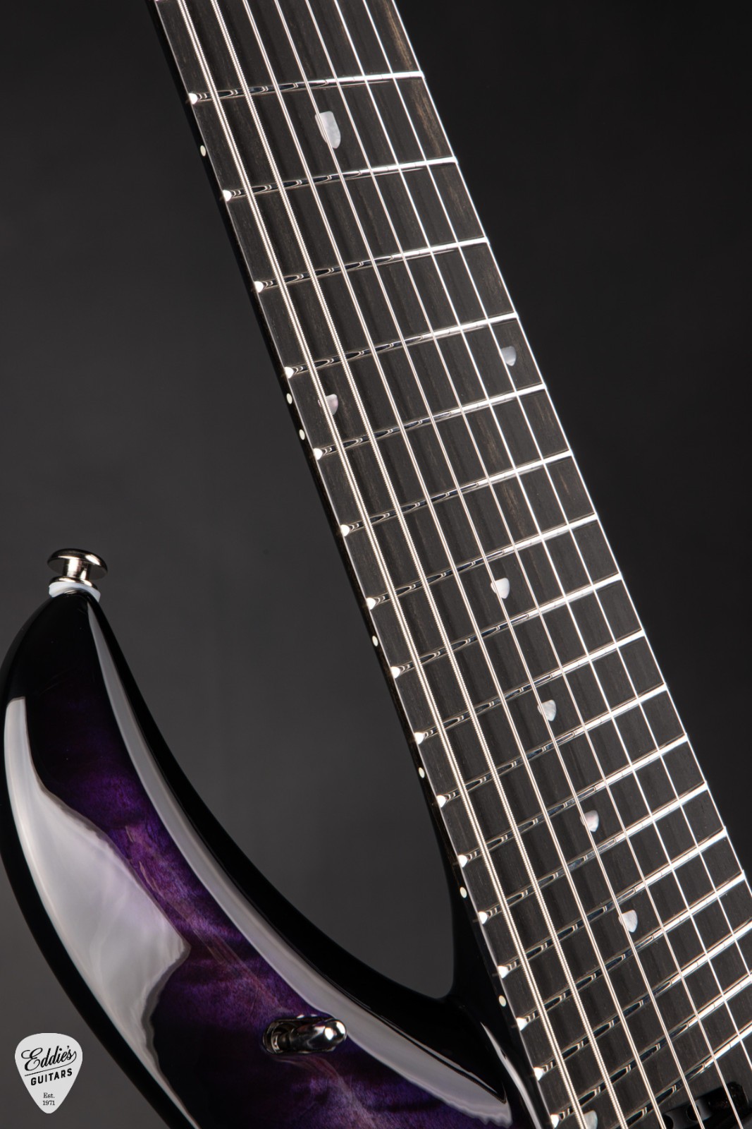 Ernie Ball Music Man Majesty 8 Premium Select – Purple Nebula II