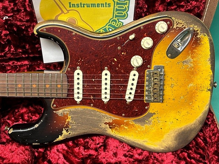 Fender Custom Shop Ltd Roasted 1961 Stratocaster Heavy Relic Used Electric