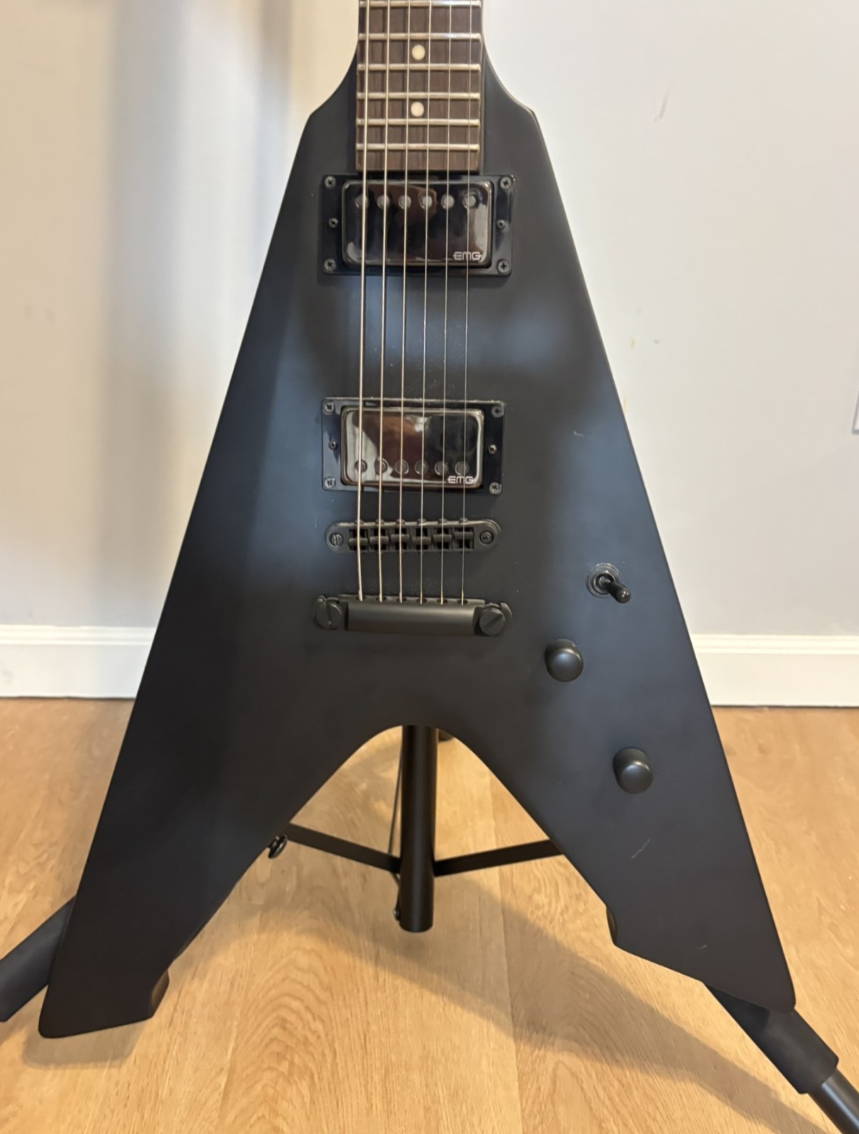 ESP ltd James Hetfield Vulture satin black 2024