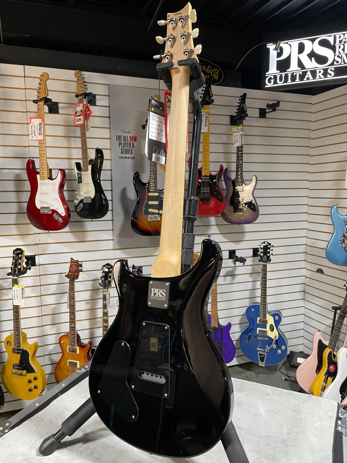 PRS Swamp Ash Special Electric Guitar -Jasper Smokeburst w/Gig Bag & PLEK*D #321