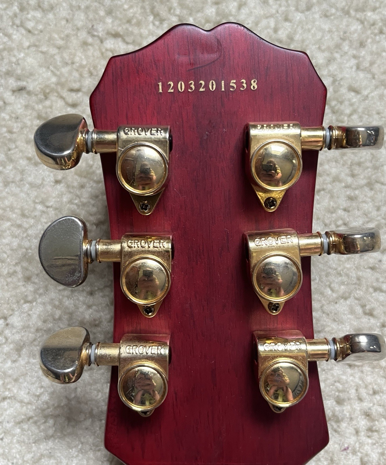 Epiphone Les Paul Custom Prophecy Plus GX With Upgraded Parts and Hard Case